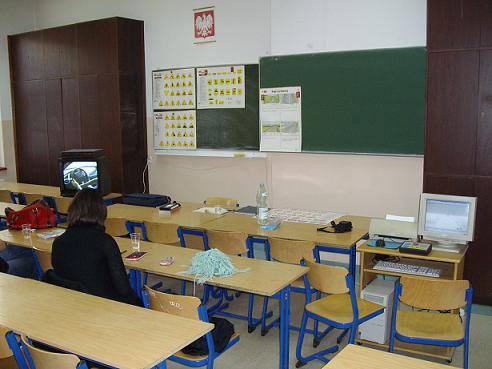 Sala wykładowa OSK Do Luzu