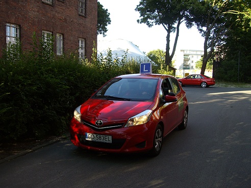 Samochód szkoleniowy Toyota Yaris