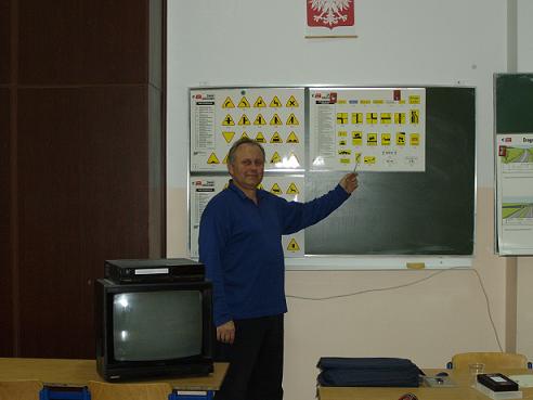 Sala wykładowa OSK Do Luzu